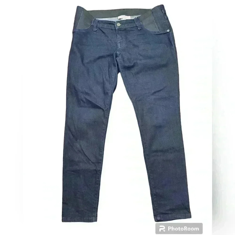 Isabel Maternity Darkwash Jeggings Maternity Jeans | Size 8/29R